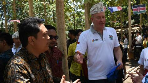 Foto Kunjungi Tukad Bindu Delegasi IMF WB Sebut Wisata Di Bali Inovatif