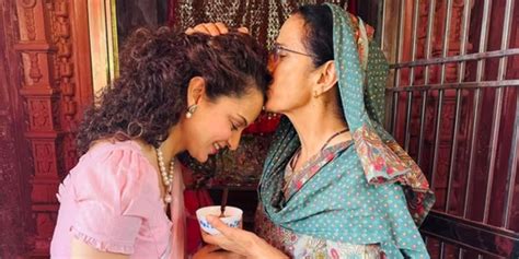 Election Results Mandi Leader Kangana Ranaut Accepts Mother S