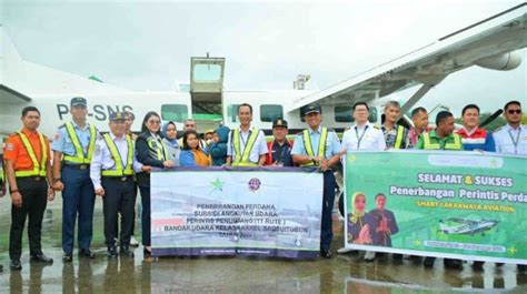 Kontrak Penerbangan Subsidi Perintis Maluku Ditandatangani Ini Daftar