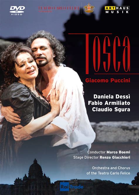 Giacomo Puccini Tosca Opera Dvd Arthaus Musik