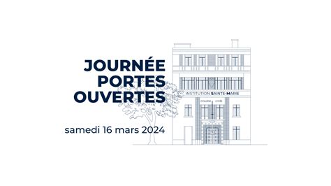 journée portes ouvertes 2024 Sainte Marie