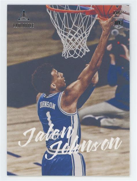 2021 22 PANINI CHRONICLES LUMINANCE DRAFT PICKS RC JALEN JACKSON RC