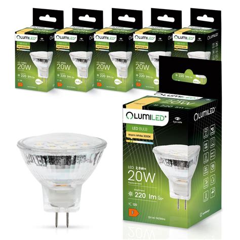 LUMILED LED žiarovky 6 ks sada MR11 2 5W 20W Kaufland sk