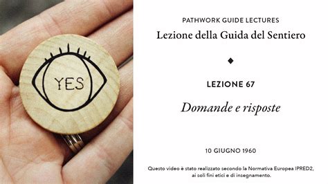 Pathwork Lectures Lezione 67 Domande E Risposte YouTube