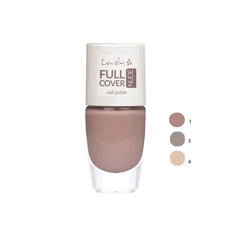 ESMALTE DE UÑAS FULL COVER NUDE LOVELY Pinti cosmetics