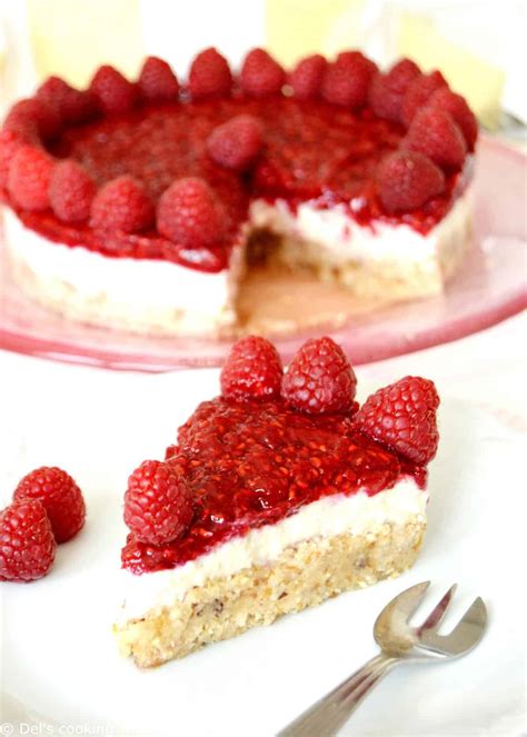 Vegan Raspberry Cheesecake Gluten Lactose And Refined Sugar Free