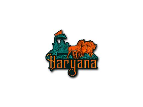 Haryana Sticker Exploring India Raw