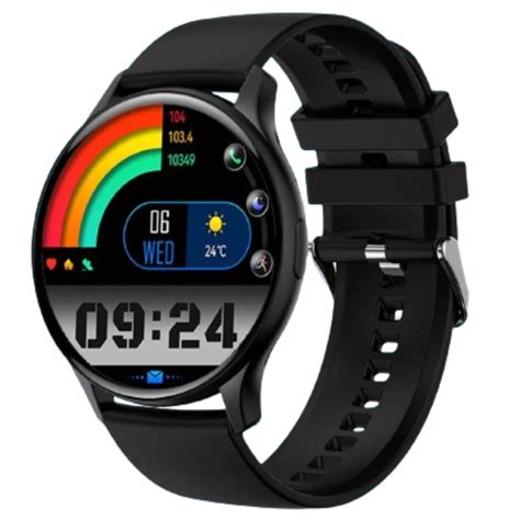 Smart Watch Senbono Hk Amoled Ip Noir