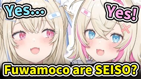 Fuwamoco Claims That Theyre Definitely Seiso【hololiveeng Sub】 Youtube