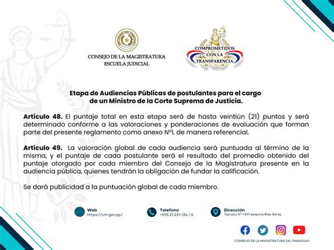 Consejo De La Magistratura CM On Twitter ProcesoCSJ2023 Inicia