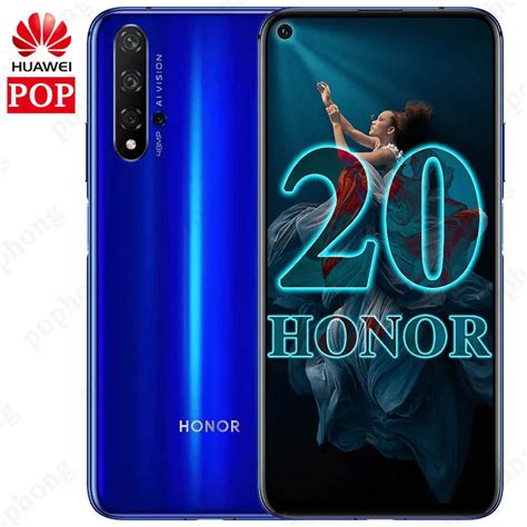 Original HUAWEI HONOR 20 honor20 Smartphone 6.26 inch 8G RAM 128G ROM ...