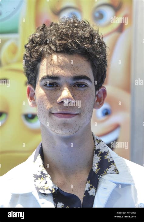 Premiere The Emoji Movie Featuring Cameron Boyce Where Los Angeles