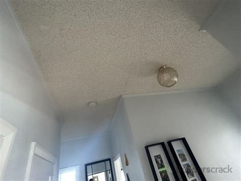 Popcorn Ceiling With Glitter Asbestos Shelly Lighting