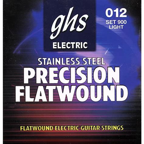 Ghs Precision Flatwound Electric Guitar Strings Light Guitar Center