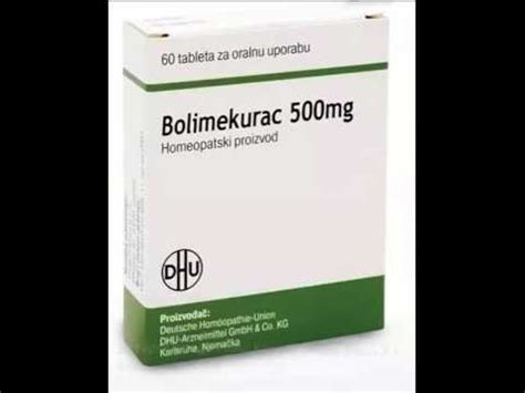 Bolimekurac 500mg - YouTube