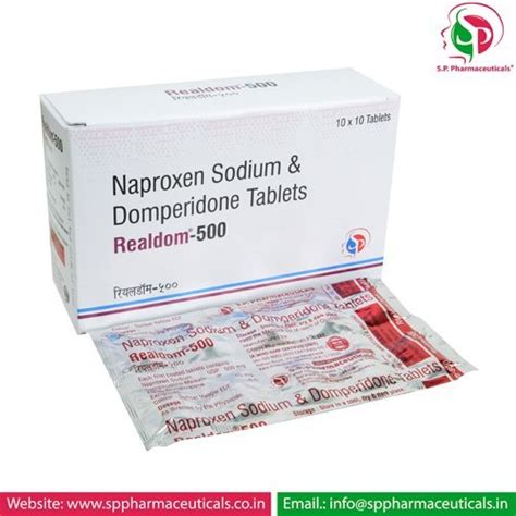 Naproxen Mg Domperidone Mg Tablets At Rs Box In Barwala Id