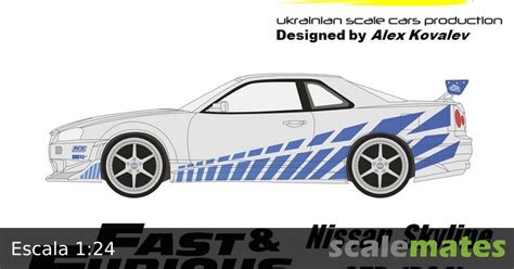 Nissan Skyline Gtr R34 Fast And Furious 2 Uscp 24t034 201x