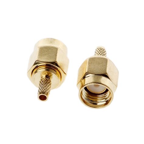 Pcs Sma Male Plug Crimp Rg Rg Lmr Cabl Grandado