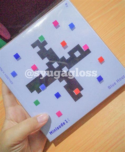 TXT Minisode 1 Blue Hour Album Unsealed R Version Beomgyu Postcard