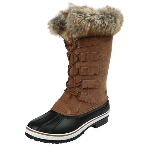 Northside Womens Kathmandu Waterproof Insulated Tall Winter Snow Boot