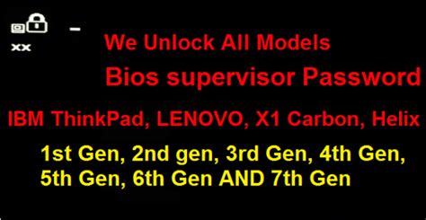 Lenovo Thinkpad Bios Password Removal All Models Alifixit