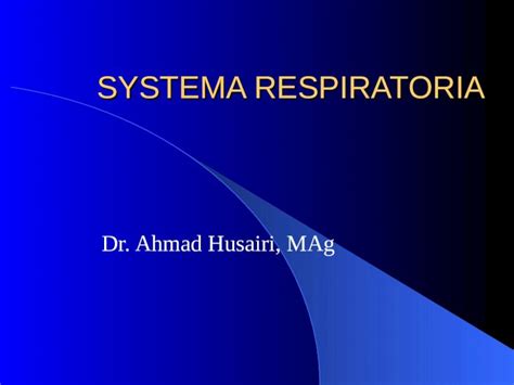 Ppt Sistem Respiratoria Dokumen Tips