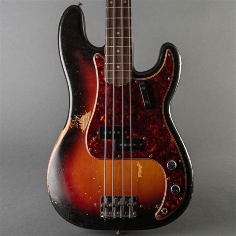 Fender Precision Bass 1961 Sunburst Carter Vintage Guitars