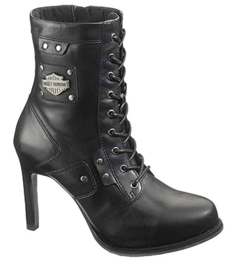 Harley Davidson® Women S Vikki Black Boots 6 Inches With 3 75 Heel D84447 Wisconsin Harley