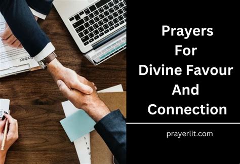 30 Powerful Prayers For Divine Favour And Connection 2025 PrayerLit