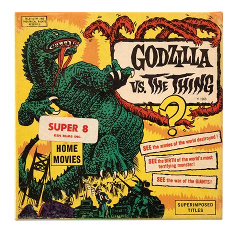 Super 8 Godzilla vs The Thing - MyKaiju®