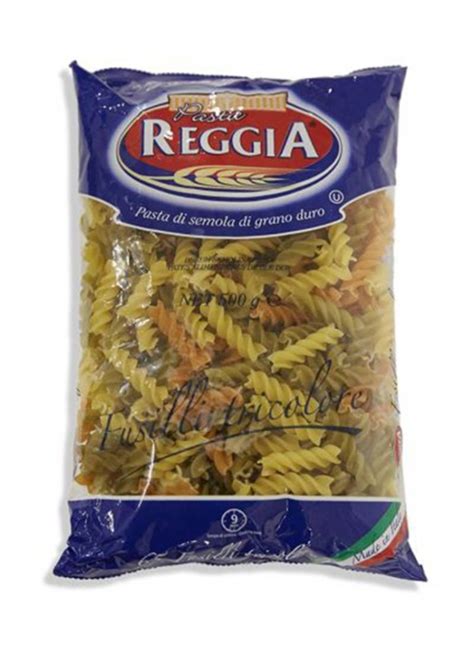 Past Reggia Fusilli Tricolor Gm Italy Daily Bazar Retail