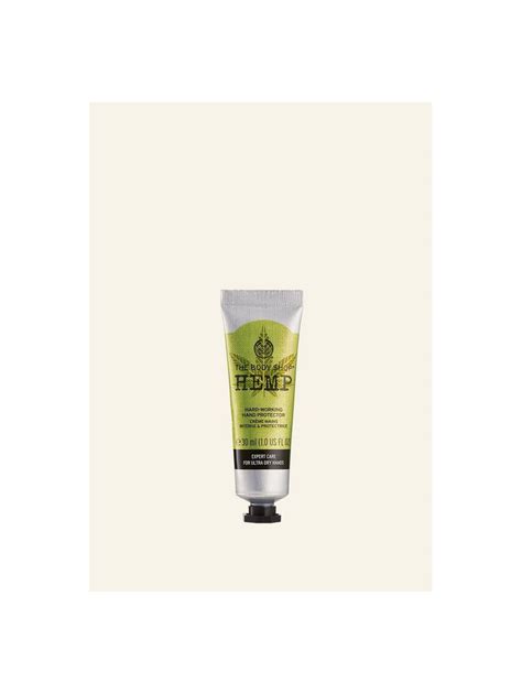 THE BODY SHOP Hemp Hand Cream Sajbaki Original Cosmetics From USA