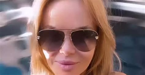 Amanda Holden Puts On Stunning Display In Blue Bikini During Easter Getaway OK Magazine