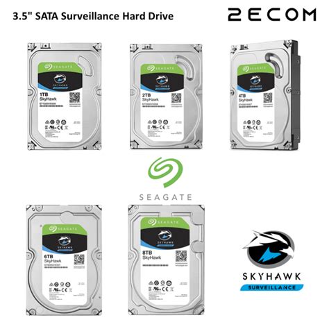 Seagate Skyhawk Surveillance Harddisk Hard Drive 1tb 2tb 4tb 6tb 8tb Harddisk For Cctv Use