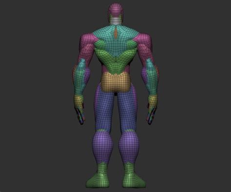 Artstation Bulky Stylized Base Mesh Resources
