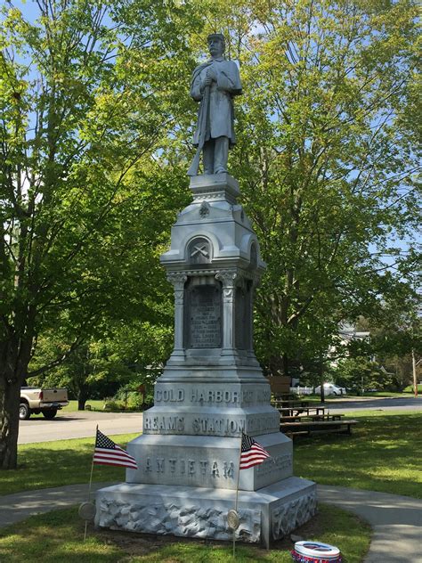 Civil War Monument Hardwick Massachusetts Paul Chandler August 2017