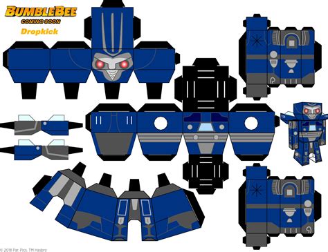 Bumblebee Movie Papercraft Planet Iacon Singapore Transformers