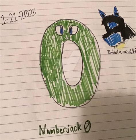 Numberjack Zero By Tamthelucario448 On Deviantart