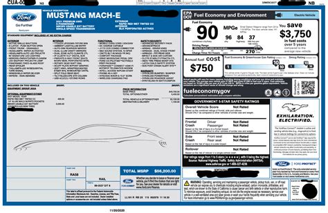 Ford Mustang Window Sticker Lookup Roadshow By Carnews