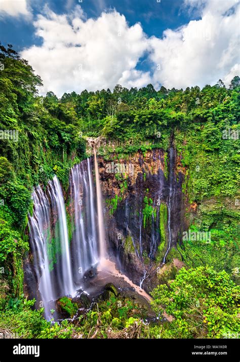 Tumpak Sewu Waterfalls In East Java Indonesia Stock Photo Alamy