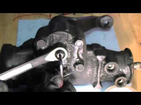 How To Adjust Steering Gear Box Play YouTube