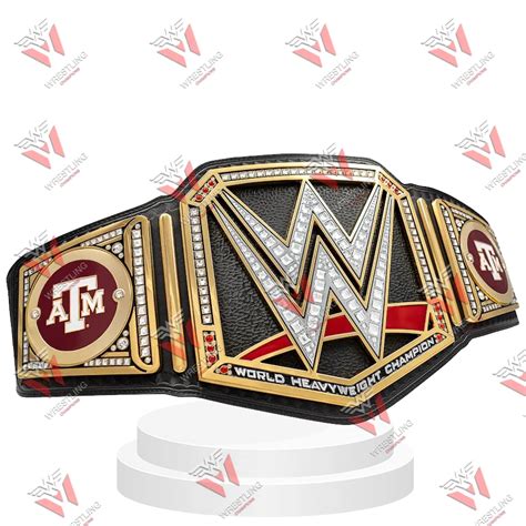 Texas A M Aggies Wwe Heavyweight Cnc Mm Mm Championship Belt