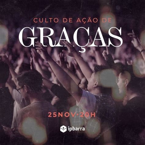 Culto De A O De Gra As Nov Em Rio De Janeiro Sympla