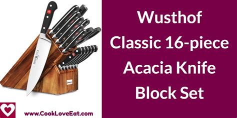 Wusthof Classic 16 Piece Acacia Knife Block Set Review