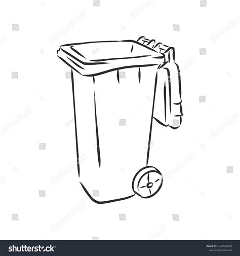 Garbage Can Drawing