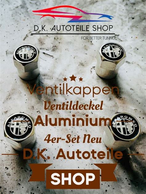 Alfa Romeo Ventilkappe Aluminium 4er Set Neu In Silber Kaufen Auf Ricardo