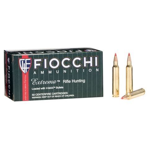 Fiocchi Extrema Ammunition 204 Ruger 32 Grain Hornady V MAX Box Of 50