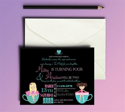 Children's Party Invitations on Behance