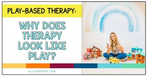 Play-Based Speech Therapy: Why Does Therapy Look Like Play? | Allison ...