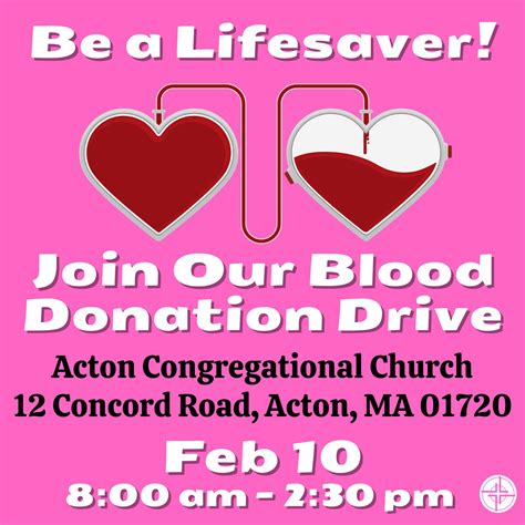 Feb 10 Blood Donation Drive At Acc Acton Ma Patch